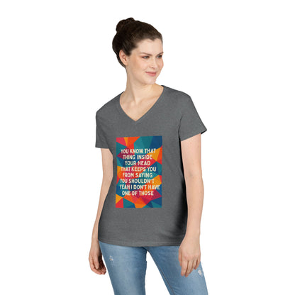 No Filter Women's V-Neck Tee