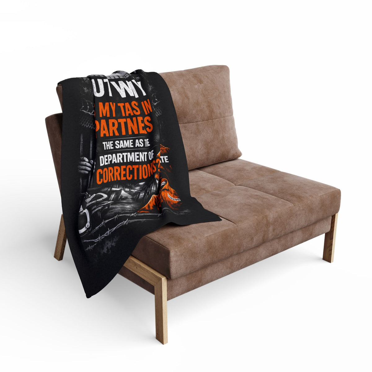Department Of Corrections Arctic Fleece Blanket