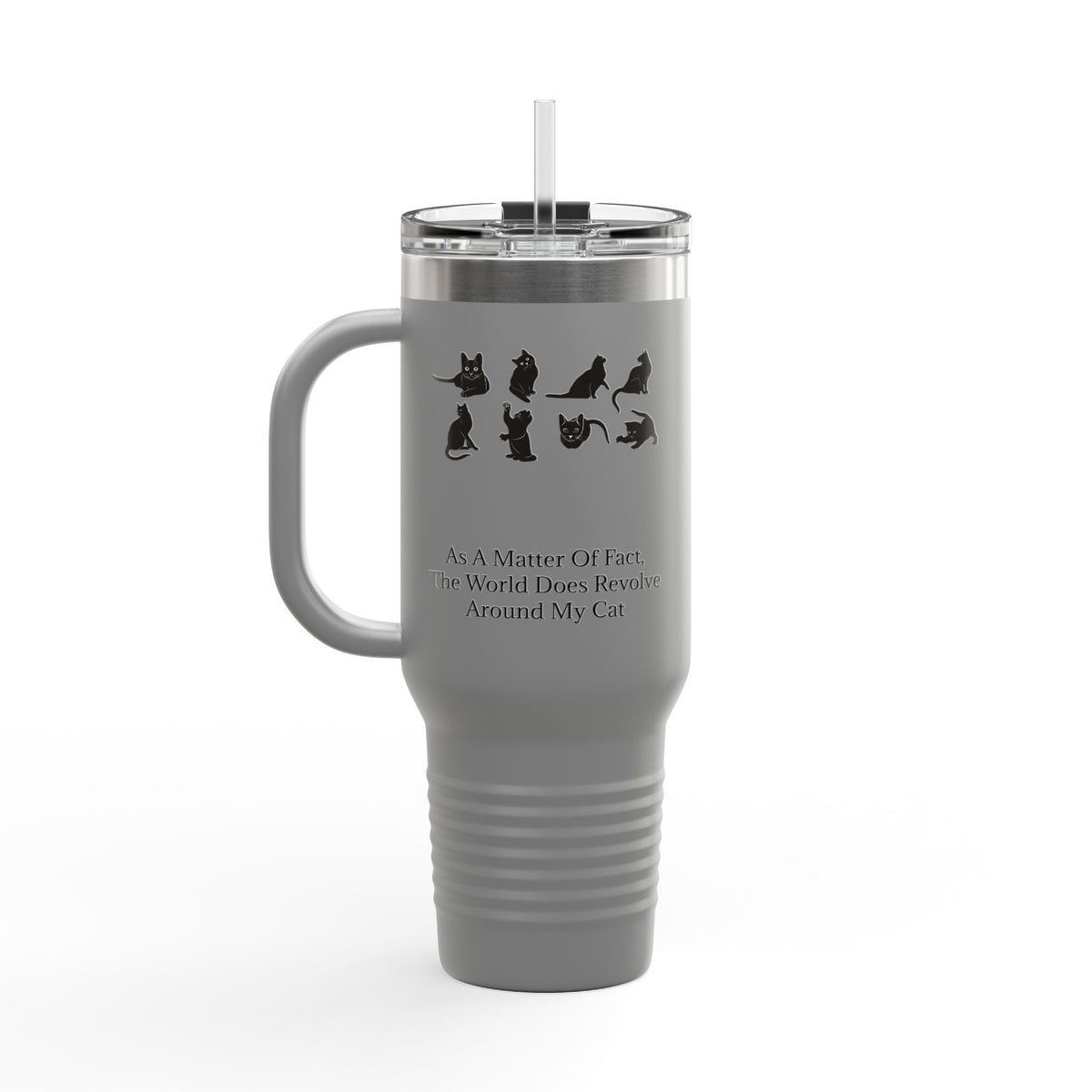 Matter Of Fact Cat Insulated Travel Mug
