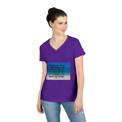 Dr. Beach Women's V-Neck Tee