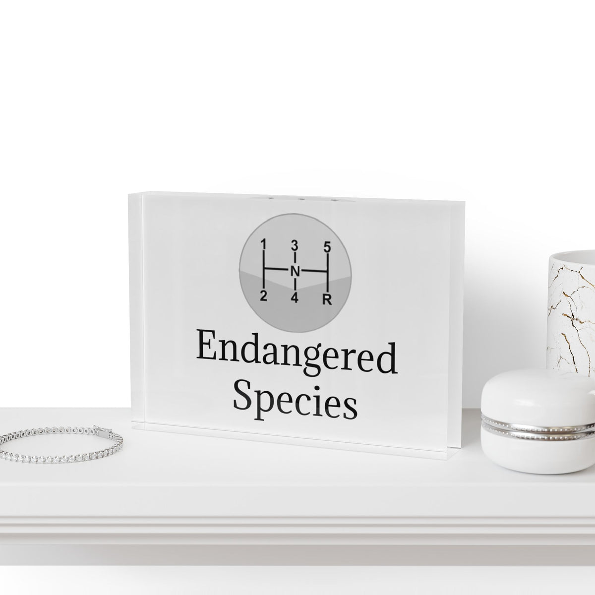 Endangered Species Acrylic Photo Block