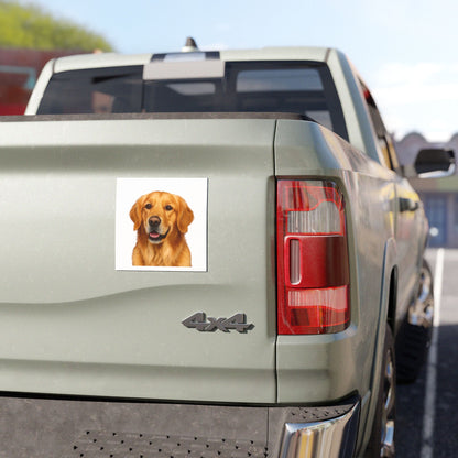 Golden Head Indoor/Outdoor Magnet