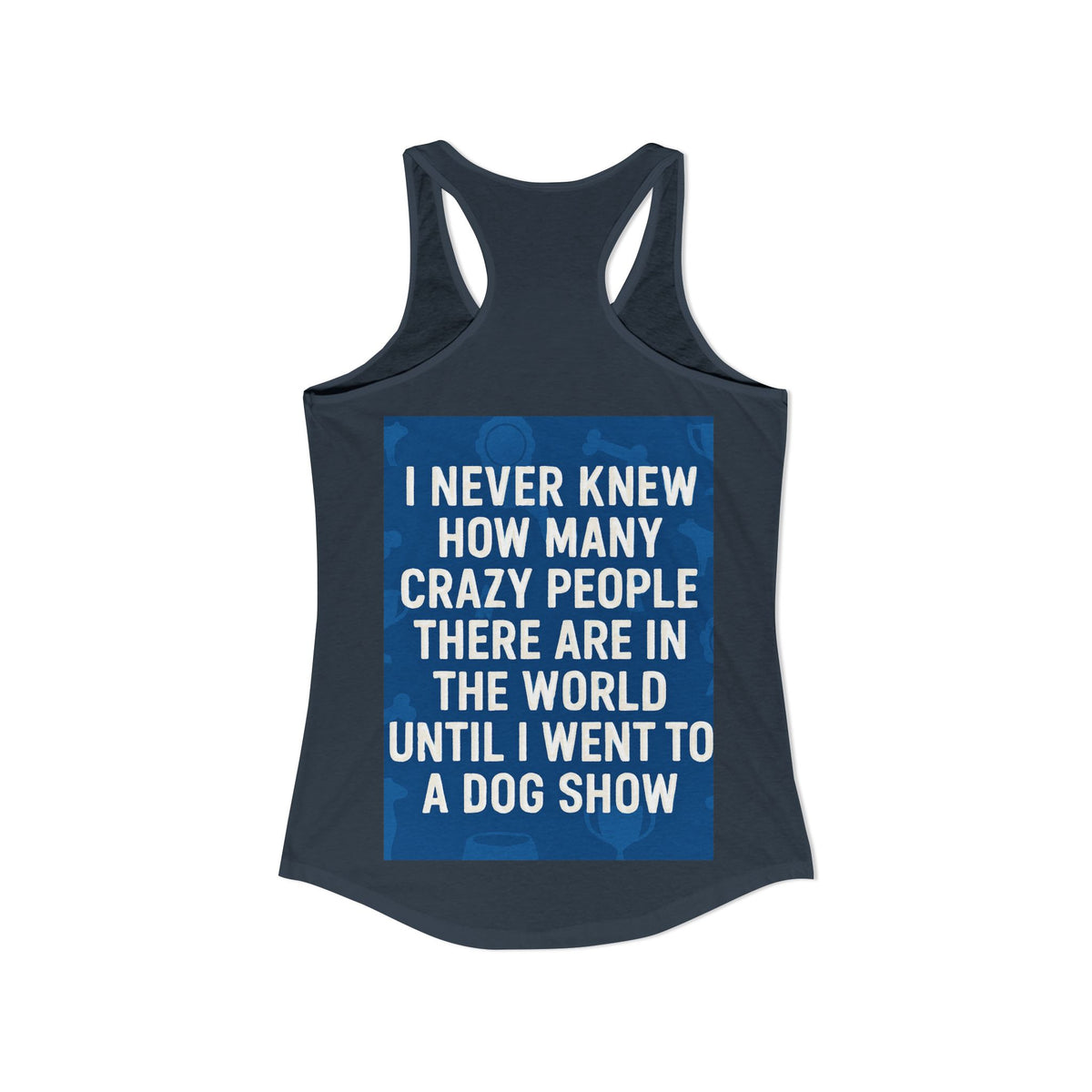 Never Knew Women's Racerback Tank