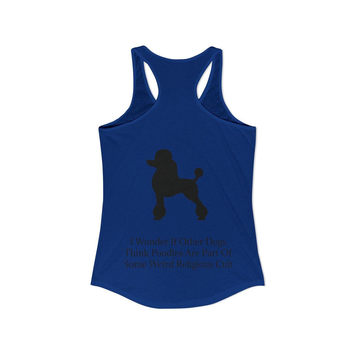 I Wonder Women's Racerback Tank