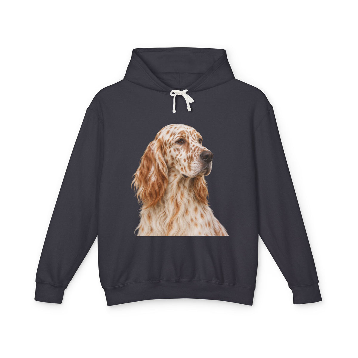 English Setter Head Unisex Lightweight Hoodie