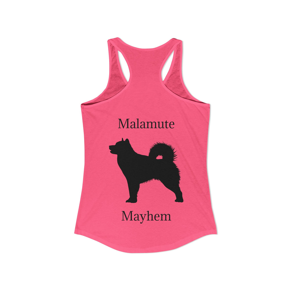 Malamute Mayhem Women's Racerback Tank