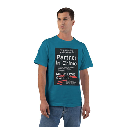 Partner In Crime Men's Short-Sleeve Crewneck Tee