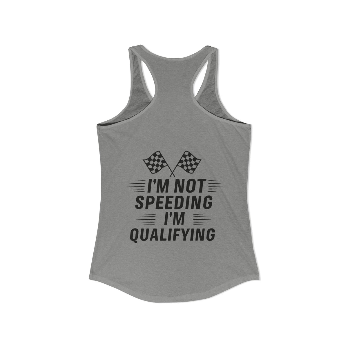 I'm Qualifying Women's Racerback Tank