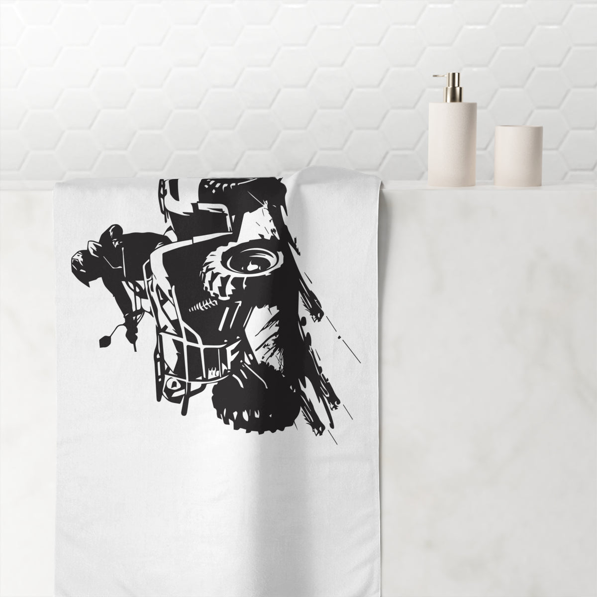 Slingin' Mud Quad Mink-Cotton  Beach Towel