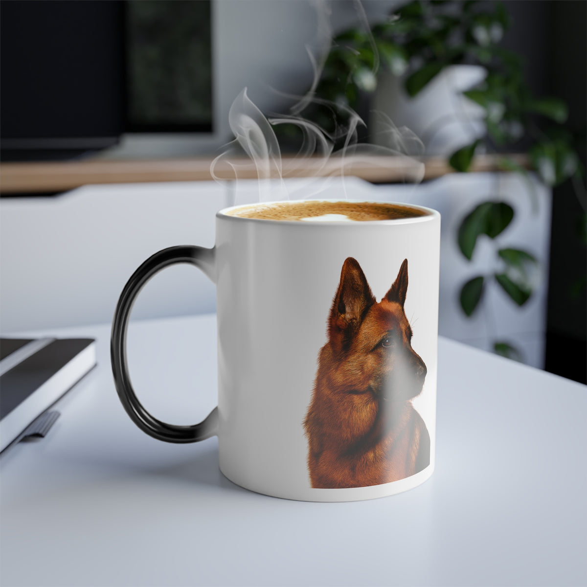 German Shepherd Head Color Changing Mug