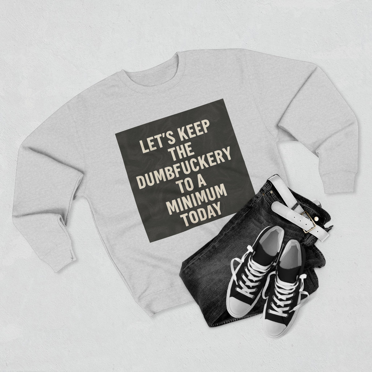 Dumbfuckery Unisex Crewneck Sweatshirt