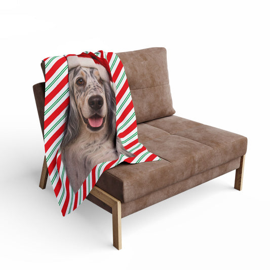 Santa Paws English Setter Arctic Fleece Blanket