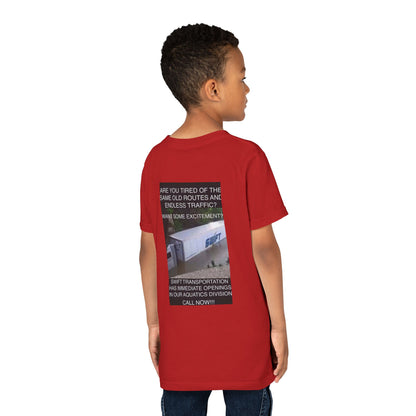 Swift Aquatics Youth Unisex Short Sleeve Crewneck Tee
