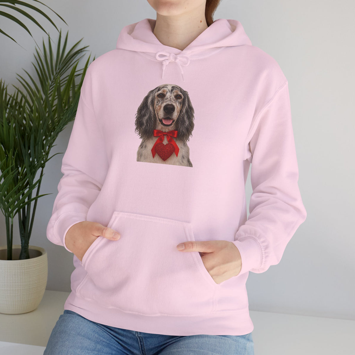 Cupid's Companion English Setter Unisex Hoodie