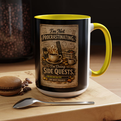 Procrastinating 2-Tone Coffee Mug