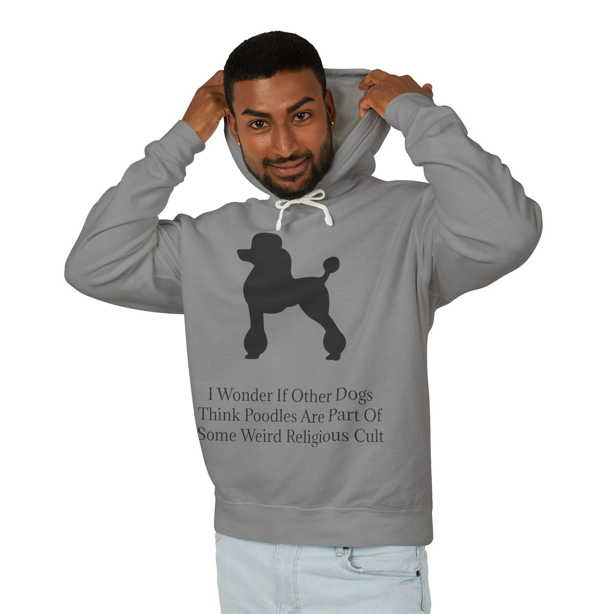 I Wonder Unisex Lightweight Hoodie