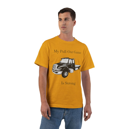 Pull Out Flatbed Men's Short-Sleeve Crewneck Tee
