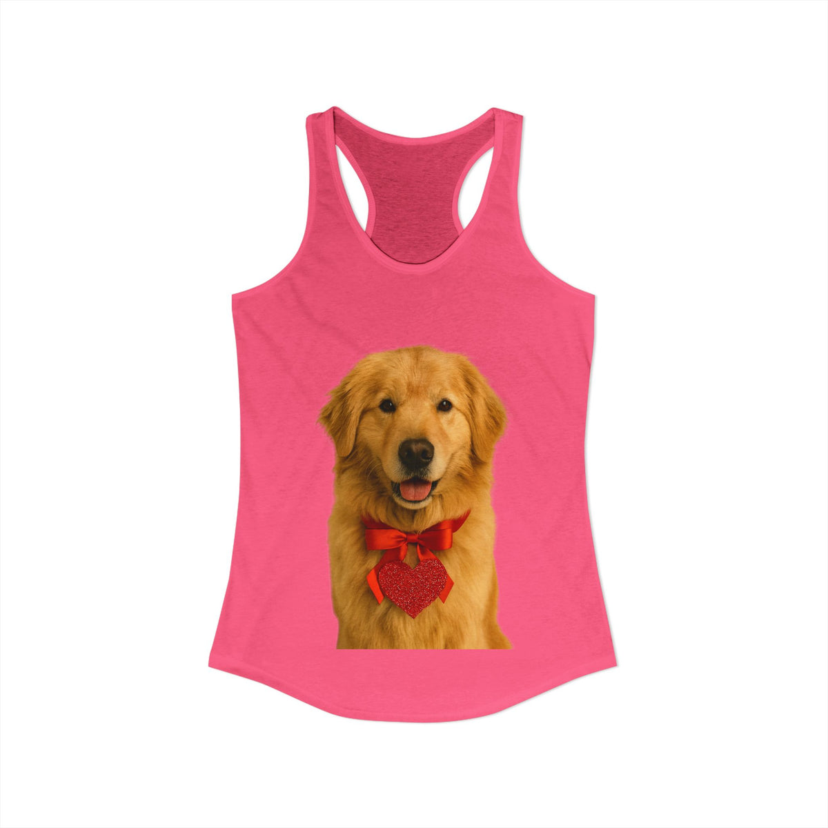 Cupid's Companion Golden Women's Racerback Tank