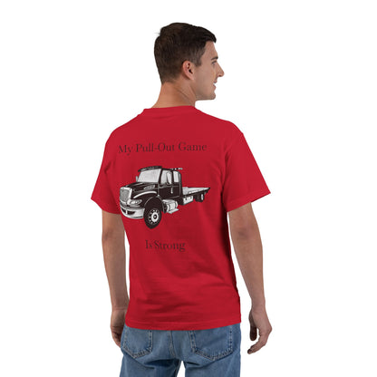 Pull Out Flatbed Men's Short-Sleeve Crewneck Tee