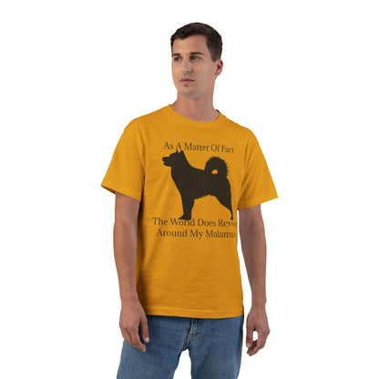Matter Of Fact Malamute Men's Short-Sleeve Crewneck Tee