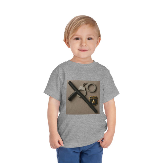 Law Enforcement Appreciation Toddler Unisex Short Sleeve Crewneck Tee