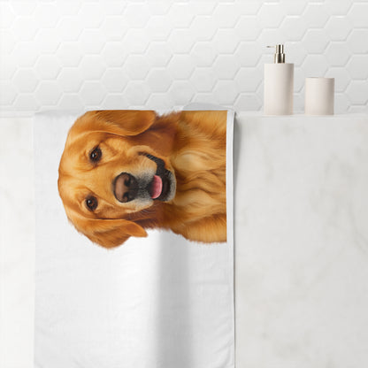 Golden Head Mink-Cotton  Beach Towel