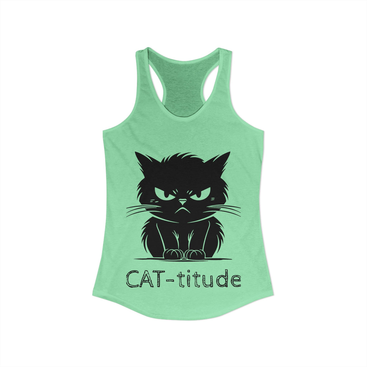 CAT-titude Women's Racerback Tank