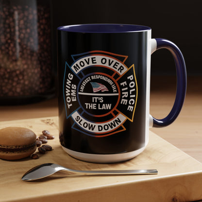 Let First Responders Live 2-Tone Coffee Mug