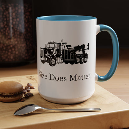 Size Does Matter 2-Tone Coffee Mug