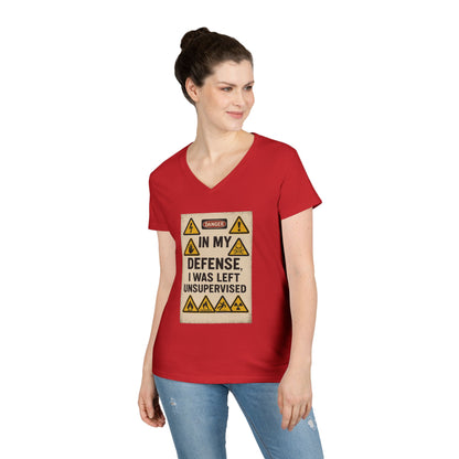 Unsupervised Women's V-Neck Tee