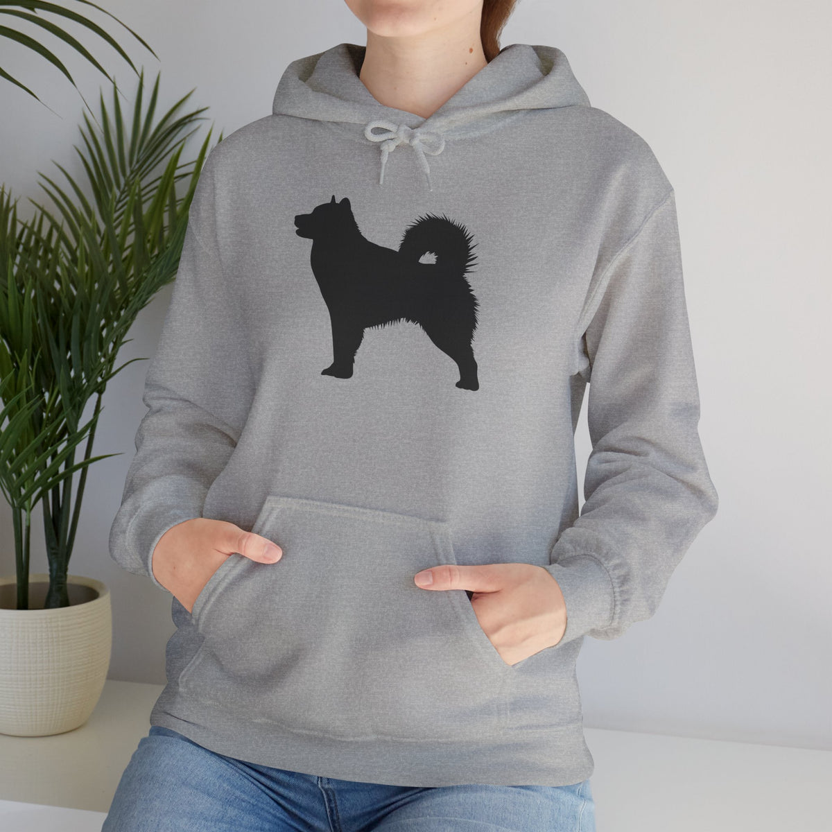 Malamute Silhouette Unisex Hoodie