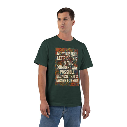 Easier For You Men's Short-Sleeve Crewneck Tee