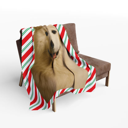 Santa Paws Samoyed Arctic Fleece Blanket