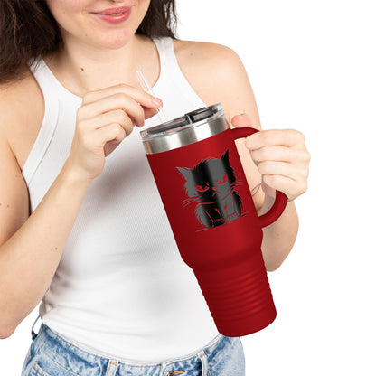 Angry Cat Insulated Travel Mug