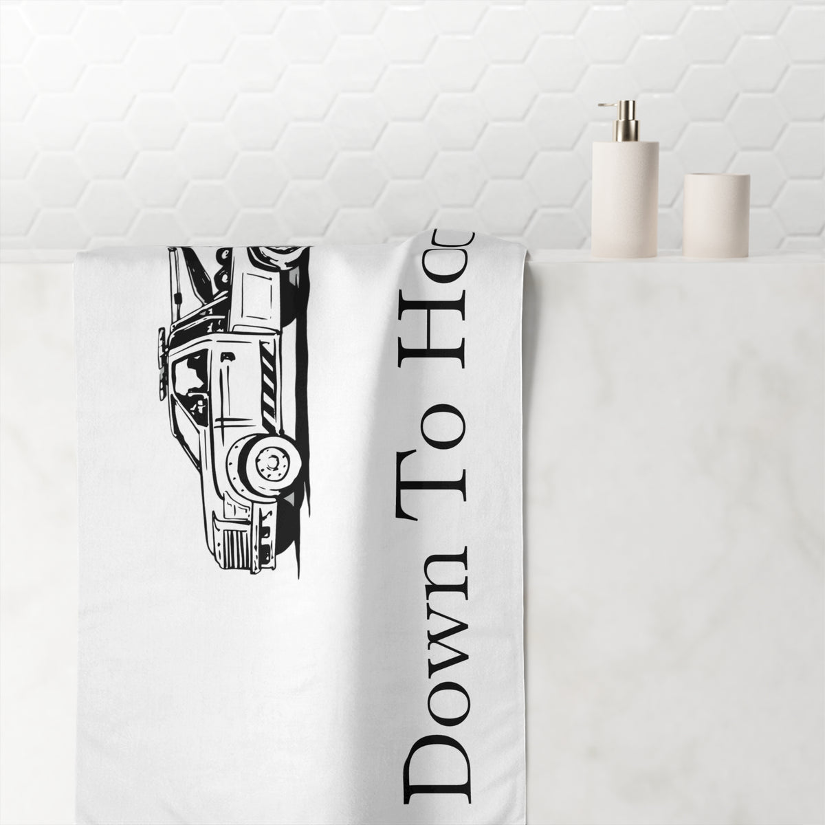 Down To Hook Up Mink-Cotton  Beach Towel