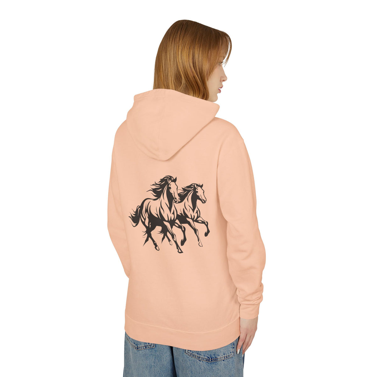 Horsin' Around Unisex Lightweight Hoodie
