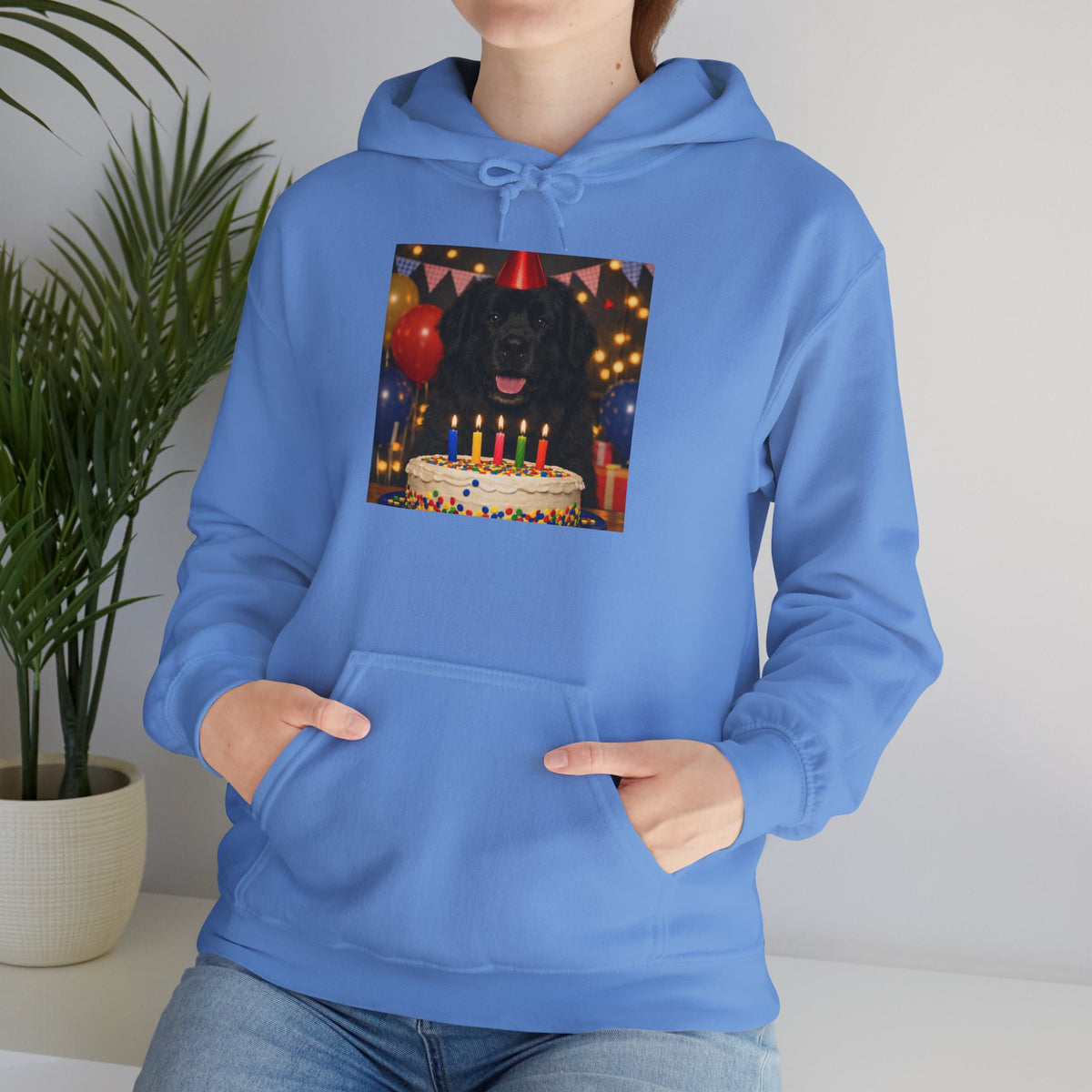 Birthday Buddy Newfie Unisex Hoodie