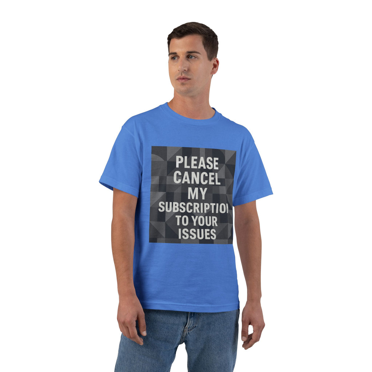 Cancel My Subscription Men's Short-Sleeve Crewneck Tee