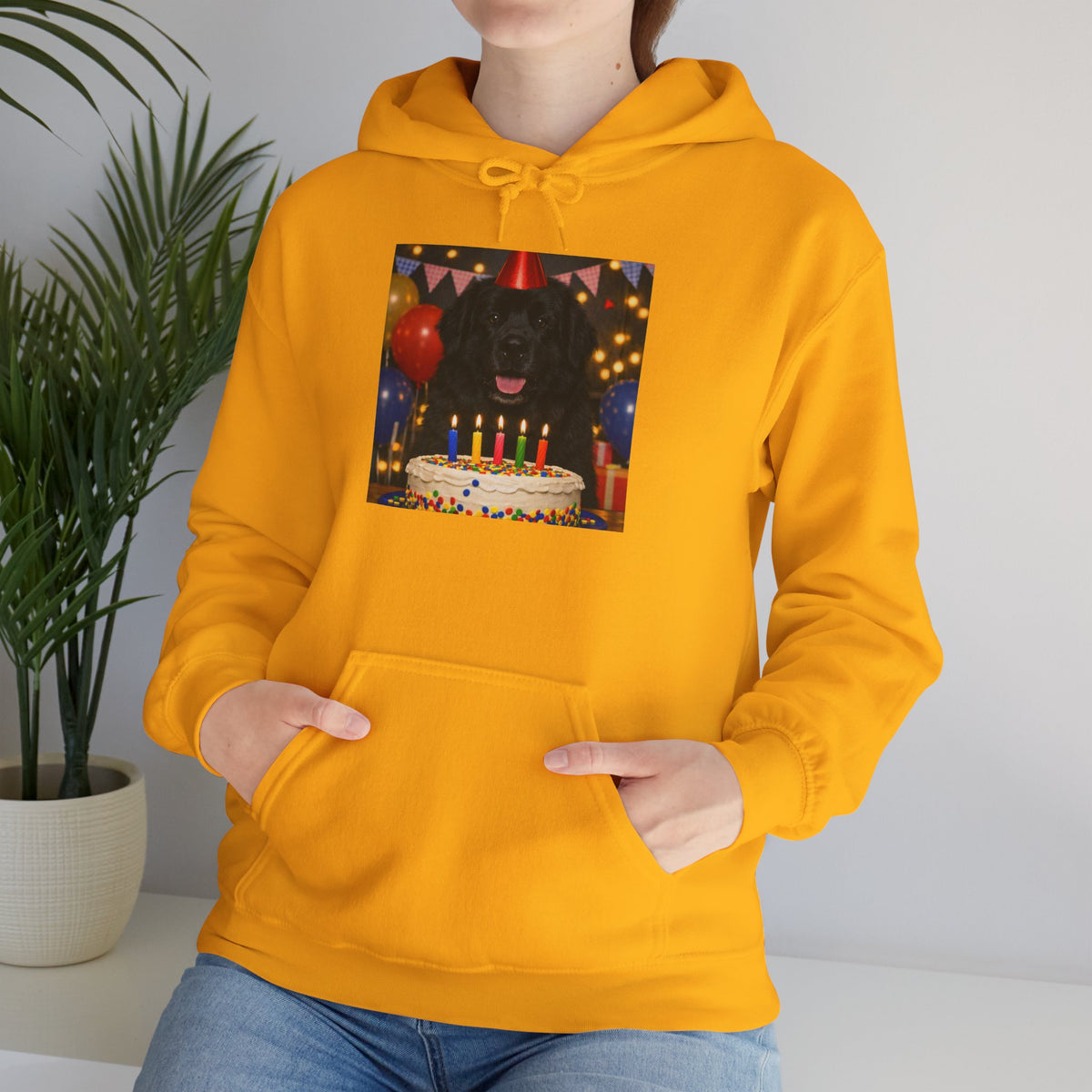 Birthday Buddy Newfie Unisex Hoodie