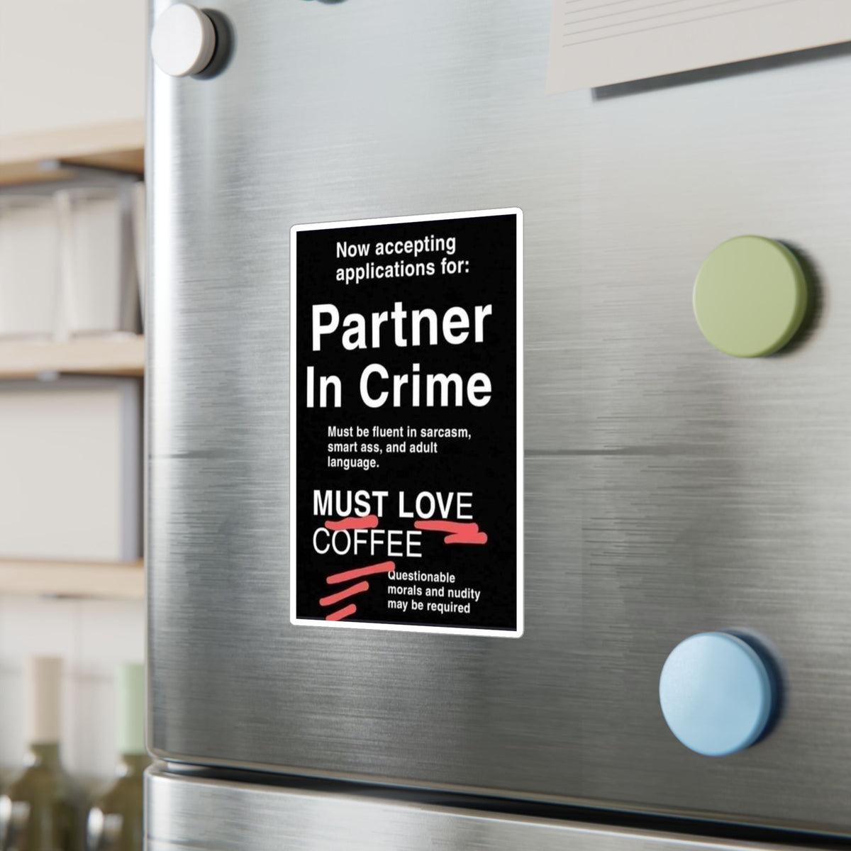 Partner In Crime Vinyl Decal