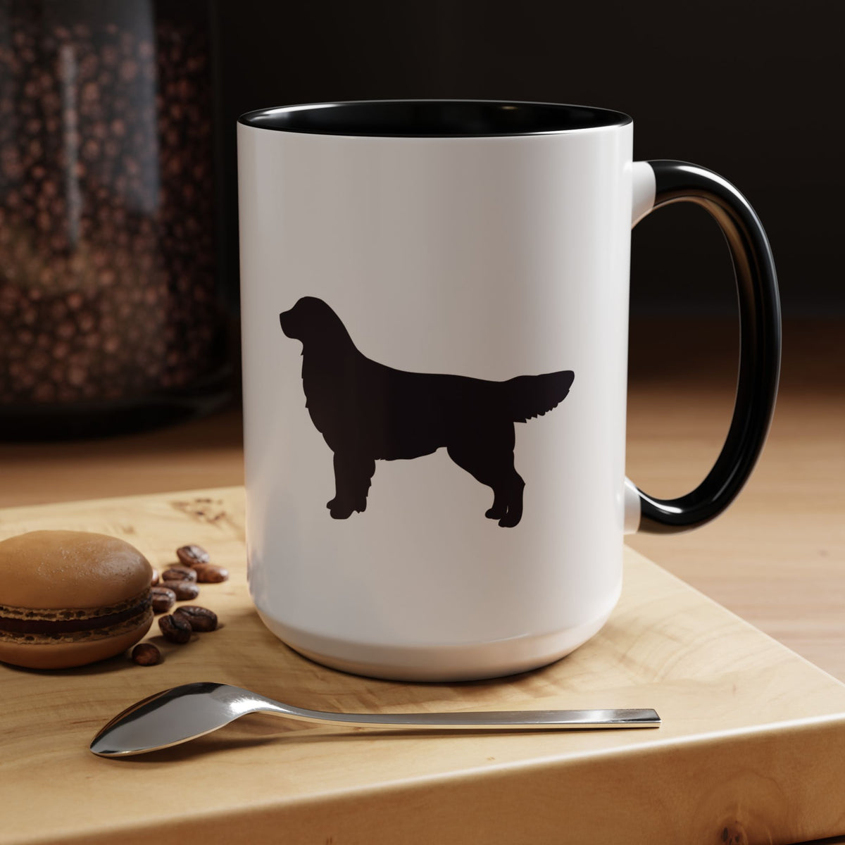 Golden Silhouette 2-Tone Coffee Mug