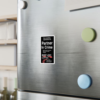 Partner In Crime Vinyl Decal
