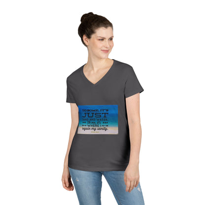 Dr. Beach Women's V-Neck Tee