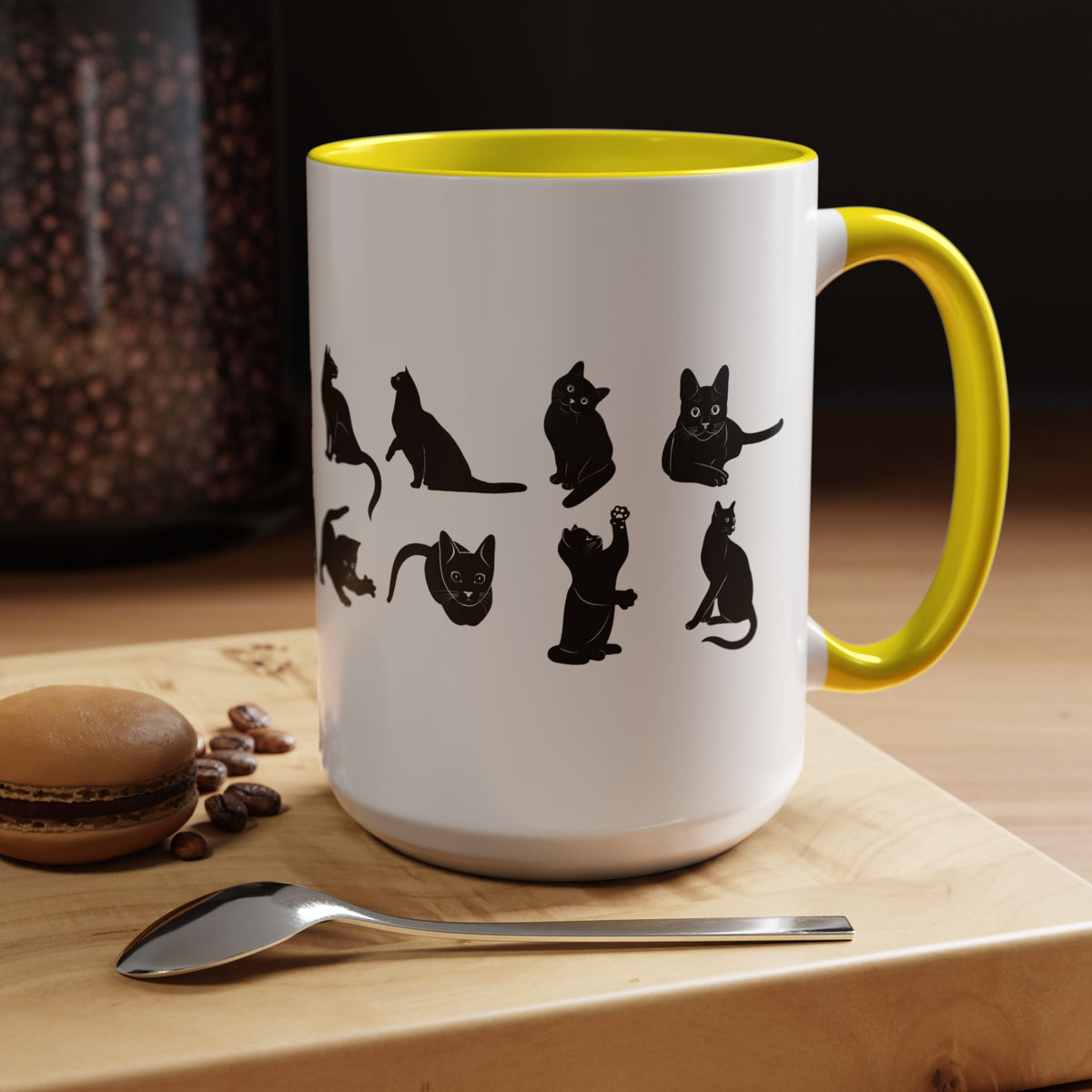 Cats 2-Tone Coffee Mug