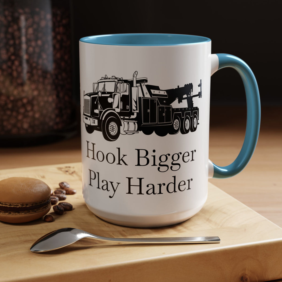 Hook Bigger 2-Tone Coffee Mug