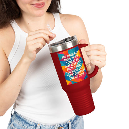 No Filter Insulated Travel Mug