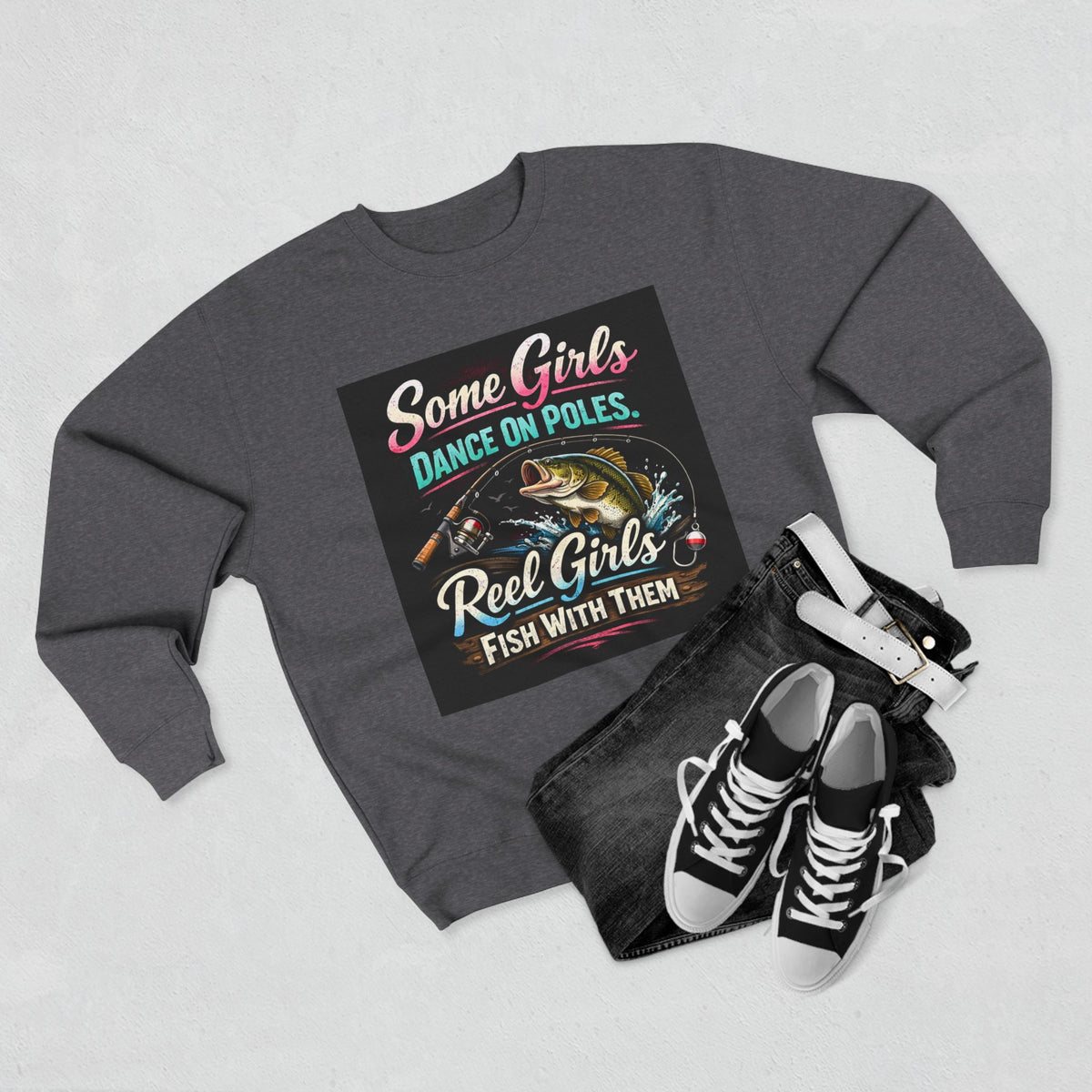 Reel Girls Unisex Crewneck Sweatshirt