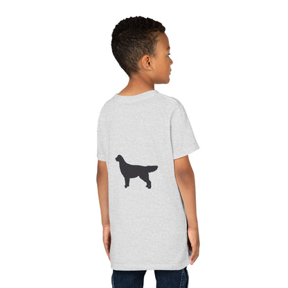 Golden Silhouette Youth Unisex Short Sleeve Crewneck Tee