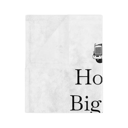 Hook Bigger Velveteen Microfiber Blanket