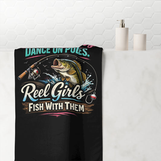 Reel Girls Mink-Cotton  Beach Towel